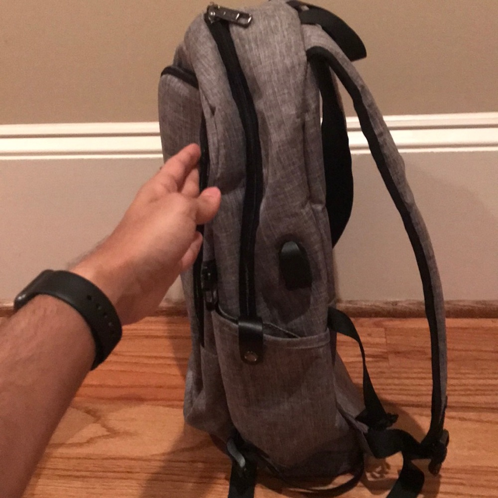Heather Grey Backpack - Picture 2 of 7